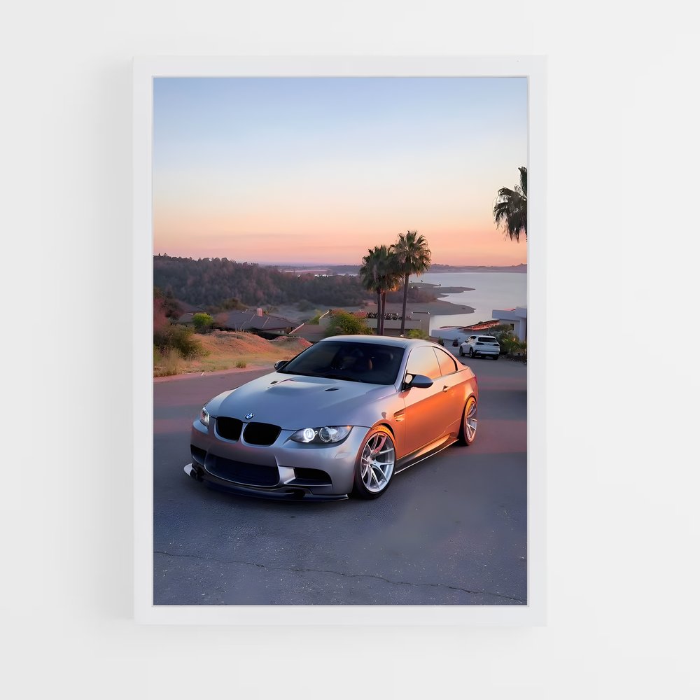 Poster beauté roues – affiche BMW (vue 3)